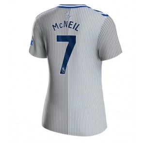 Everton Dwight McNeil #7 Koszulka Trzecich Kobiety 2023-24 Krótki Rękaw